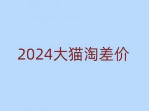 2024版大猫淘差价课程，新手也能学的无货源电商课程-海旭网创