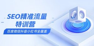 SEO精准流量特训营，百度微信抖音小红书全覆盖，带你搞懂搜索优化核心技巧-海旭网创