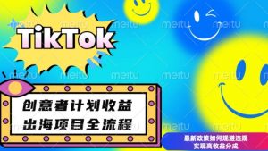 最新TikTok创意者计划开通条件及变现，如何规避违规实现高收益分成【揭秘】-海旭网创