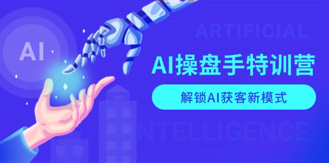 AI-操盘手特训营，解锁AI获客新模式，全面掌握AI商业应用与提示词技巧-海旭网创