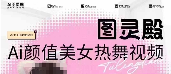 全网首发，原价988图灵殿AI颜值美女热舞视频，云端生图，轻松过原创-海旭网创