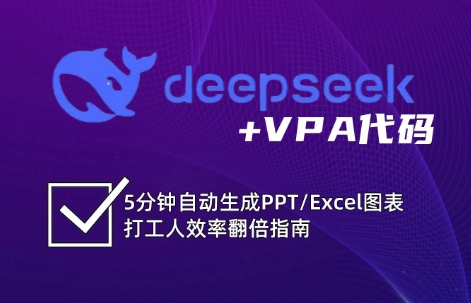 DeepSeek从入门到精通：解锁Excel和VBA高效办公新技能-海旭网创