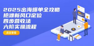 2025出海爆单全攻略：抢滩新风口定位+四步营收法+六阶实操流程-海旭网创