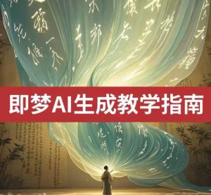 2025即梦ai生成视频教程，一学就会国内免费文字生成视频图片生成视频-海旭网创