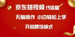 京东短视频代运营，全程喂饭，小白轻松上手【揭秘】-海旭网创