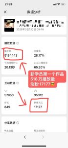 外面卖998的AI短视频教辅资料带货，抖音跟视频号都可以做，快速起号(素材+课程)-海旭网创