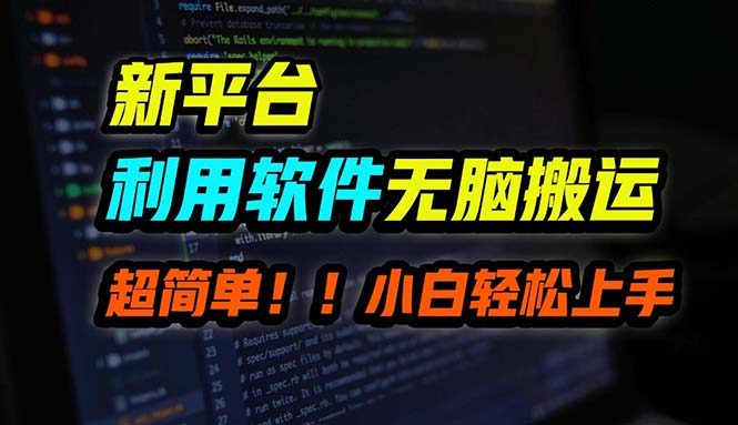 B站平台用软件无脑搬运，月赚10000+，小白也能轻松上手-海旭网创
