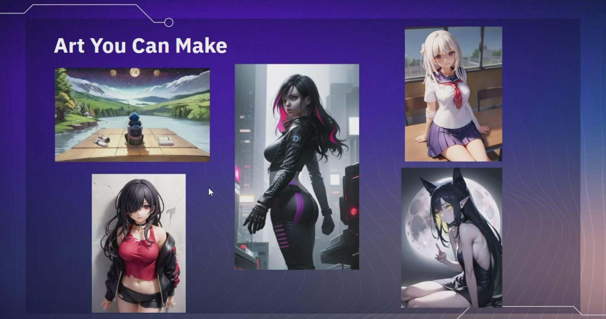 图片[2]-利用Stable Diffusion AI人工智能生成动漫艺术分步教程-14节课-中英字幕-海旭网创