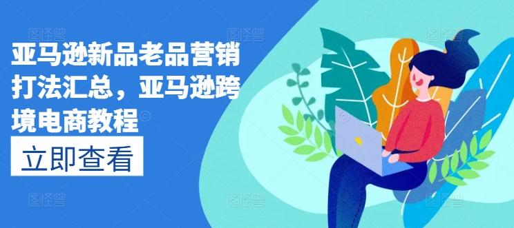 亚马逊新品老品营销打法汇总，亚马逊跨境电商教程-海旭网创
