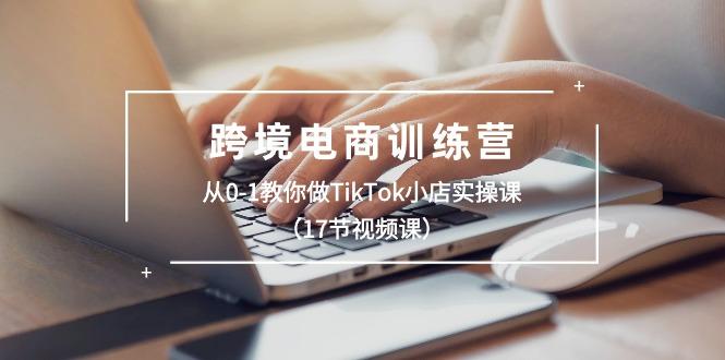 跨境电商训练营：从0-1教你做TikTok小店实操课(17节视频课-海旭网创