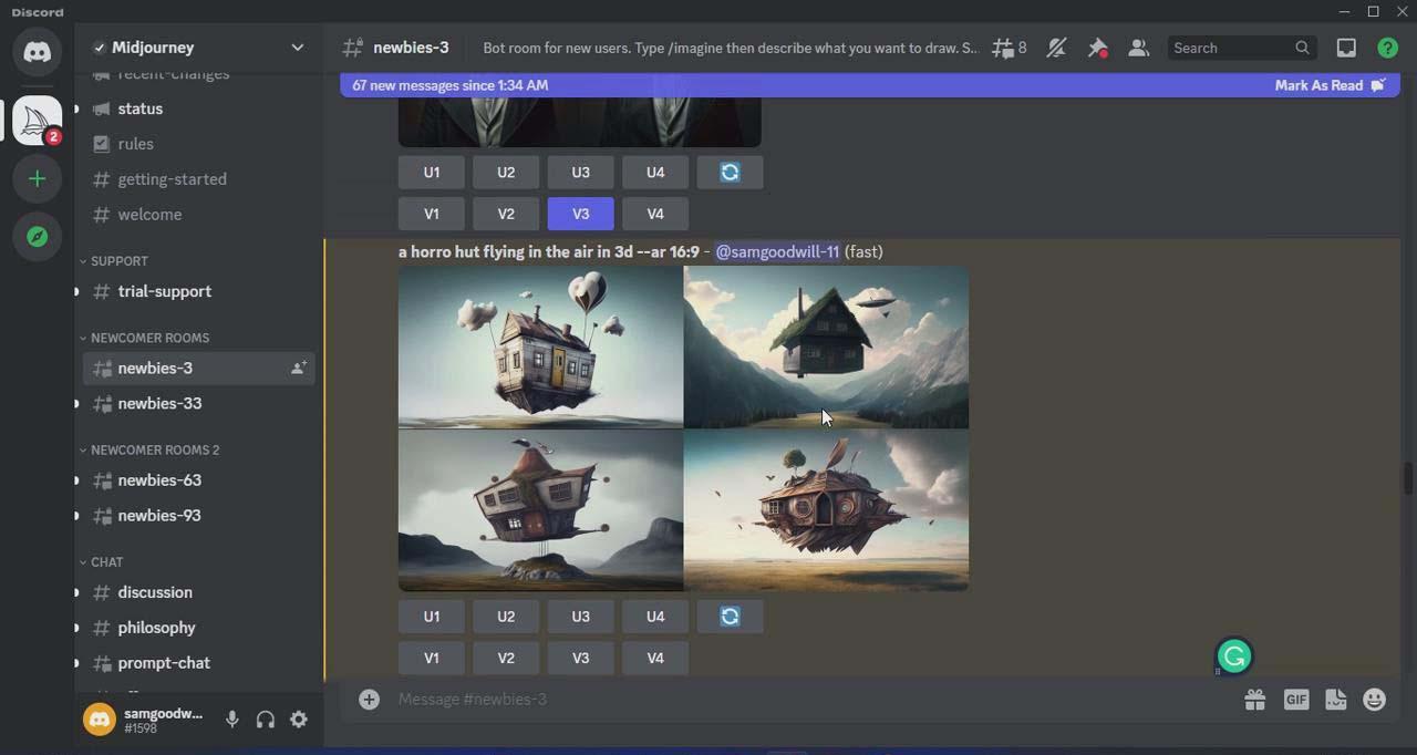 图片[3]-Midjourney AI：从零基础到高级版的大师班教程-34节课-中英字幕-海旭网创