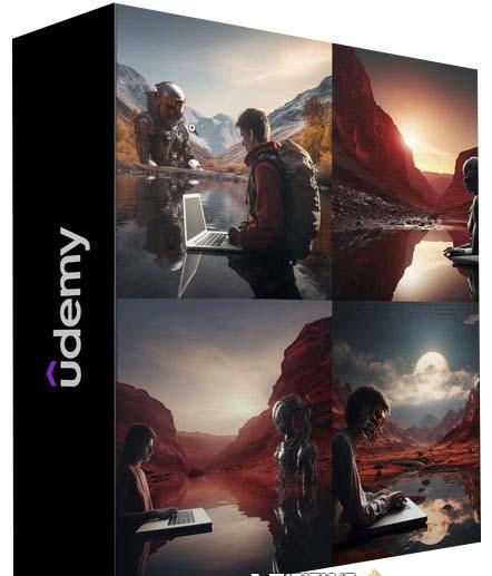 ChatGPT4 和 MidJourney AI 绘画聊天革命性指南教程-33节视频课-中英字幕-海旭网创