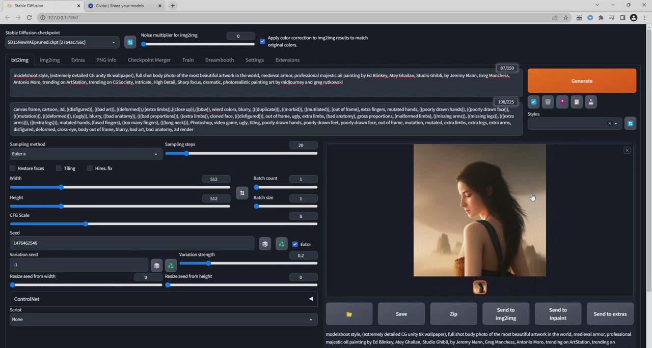 图片[2]-Stable Diffusion 大师班: 利用AI创建艺术图像及视频-31视频课-中英字幕-海旭网创