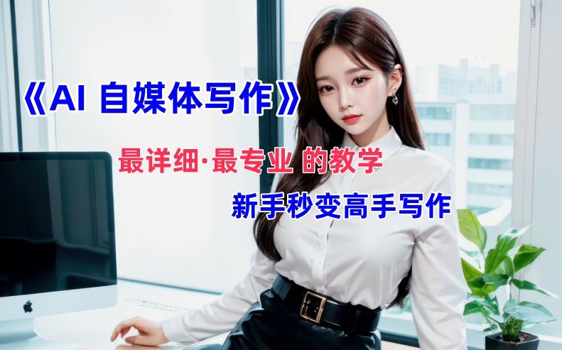 AI自媒体文章创作全网最详细教程，新手秒变写作高手，多方位发展-海旭网创