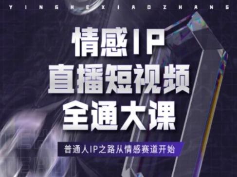 情感IP直播短视频全通大课，普通人IP之路从情感赛道开始-海旭网创
