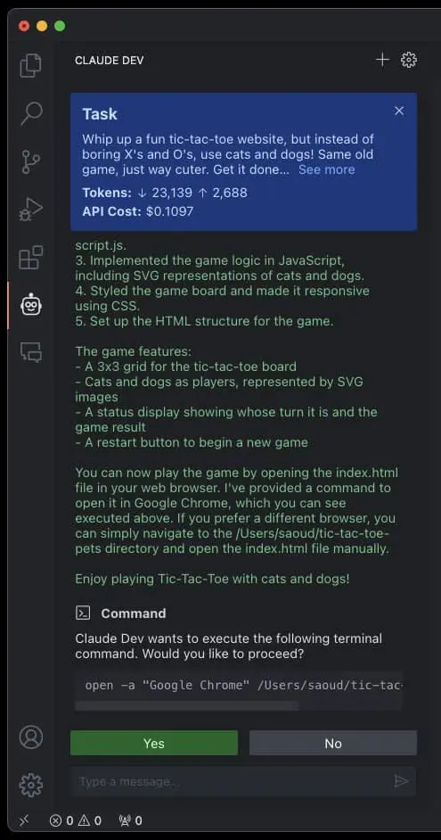 Claude Dev｜AI编程-海旭网创