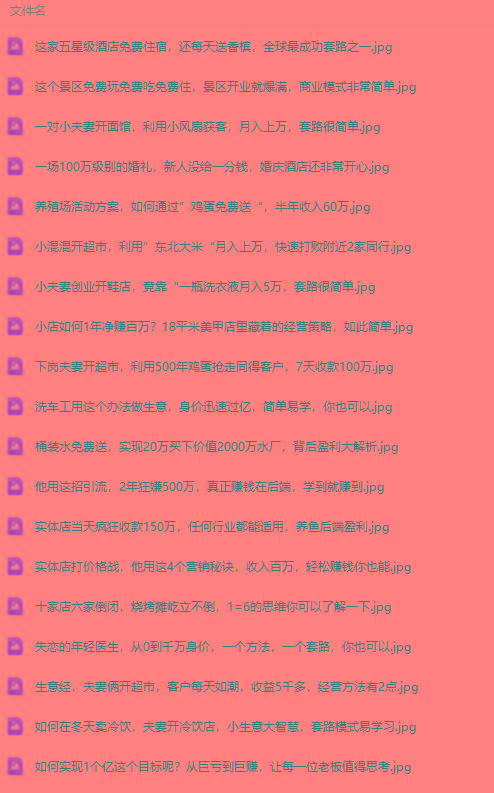 图片[2]-(9607期)真实有效391套商业模式，年入几十到几百万案例解析(电子书+视频+图文)-海旭网创