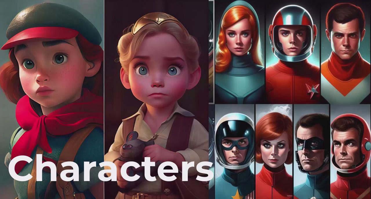 图片[3]-掌握 MidJourney V5 AI + ChatGPT创建一致的角色设计图像-22节课-中英字幕-海旭网创