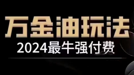 2024最牛强付费，万金油强付费玩法，干货满满，全程实操起飞-海旭网创