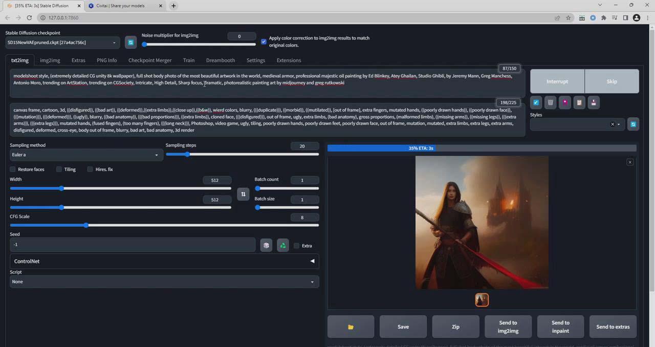 图片[1]-Stable Diffusion 大师班: 利用AI创建艺术图像及视频-31视频课-中英字幕-海旭网创