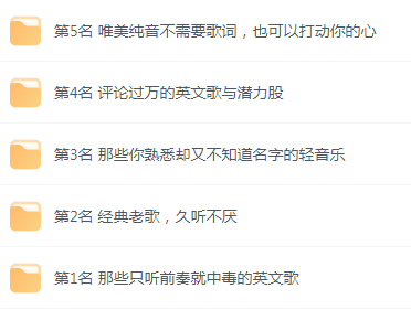 【无损音乐分享】网易云音乐收藏榜单前五名合集 精选好歌-海旭网创