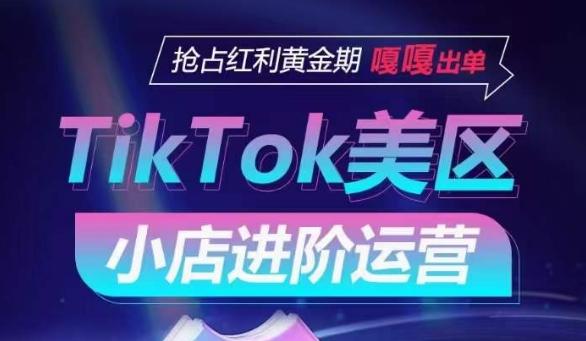 TikTok Shop美区小店进阶运营，抢占红利黄金期 嘎嘎出单-海旭网创