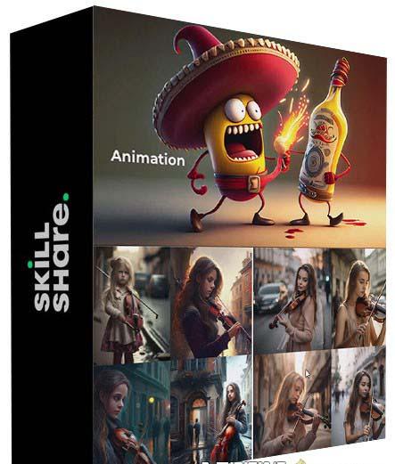 图片[1]-掌握 MidJourney V5 AI + ChatGPT创建一致的角色设计图像-22节课-中英字幕-海旭网创