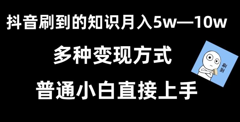 抖音刷到的知识，每天只需2小时，日入2000+，暴力变现，普通小白直接上手【揭秘】-海旭网创