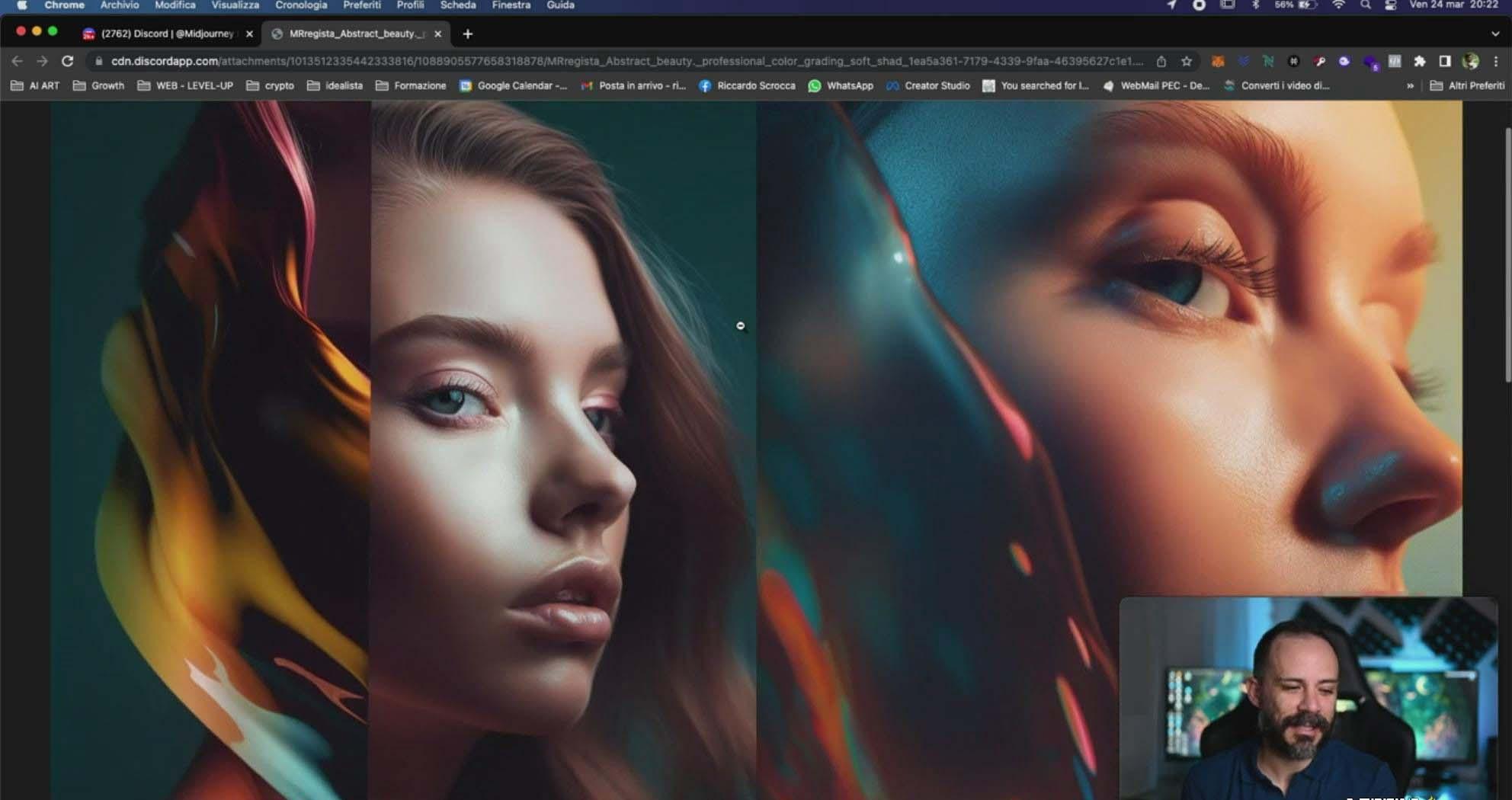 图片[6]-Midjourney AI人工智能创建和销售令人惊叹的海报教程-10节课-中英字幕-海旭网创