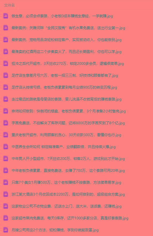 图片[3]-(9607期)真实有效391套商业模式，年入几十到几百万案例解析(电子书+视频+图文)-海旭网创