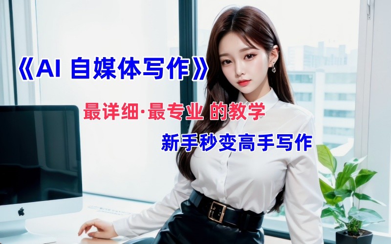 全网最全最细最专业的“AI自媒体写作”教学，新手小白秒变写作高手！-海旭网创