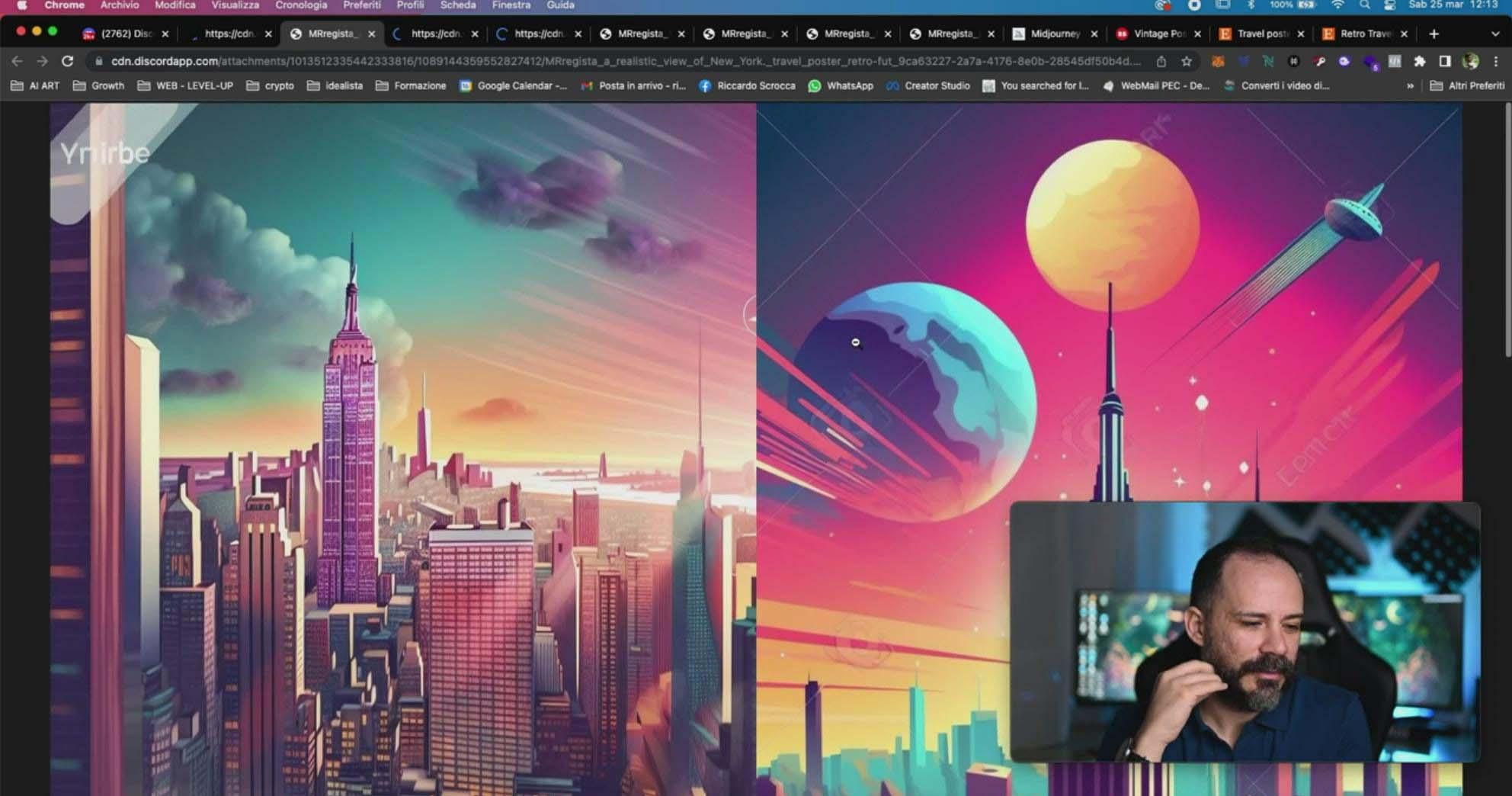 图片[11]-Midjourney AI人工智能创建和销售令人惊叹的海报教程-10节课-中英字幕-海旭网创