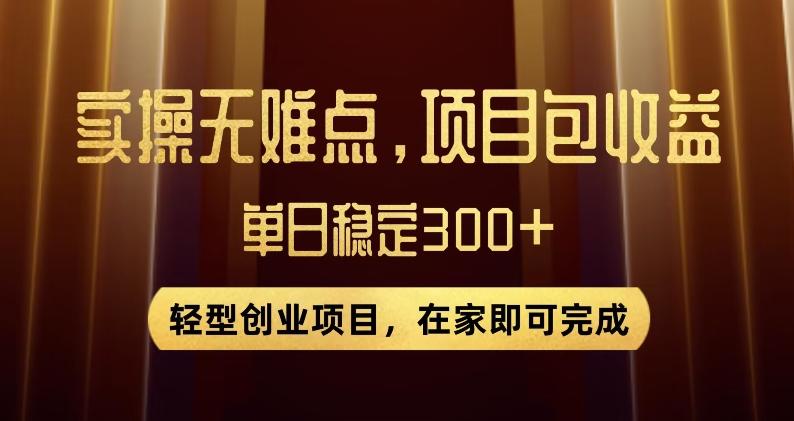 王炸项目！无门槛优惠券，单号日入300+，无需经验直接上手【揭秘】-海旭网创