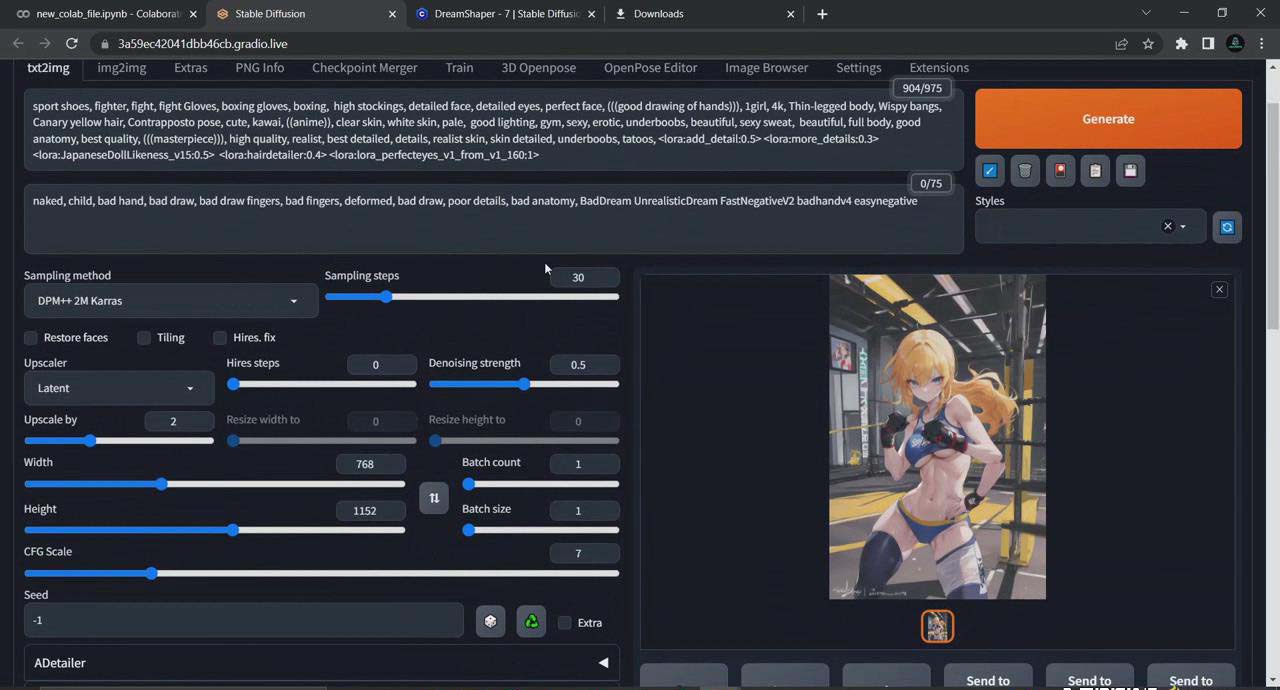 图片[4]-利用Stable Diffusion创建动漫艺术图像使用AI绘画赚钱-中英字幕-海旭网创