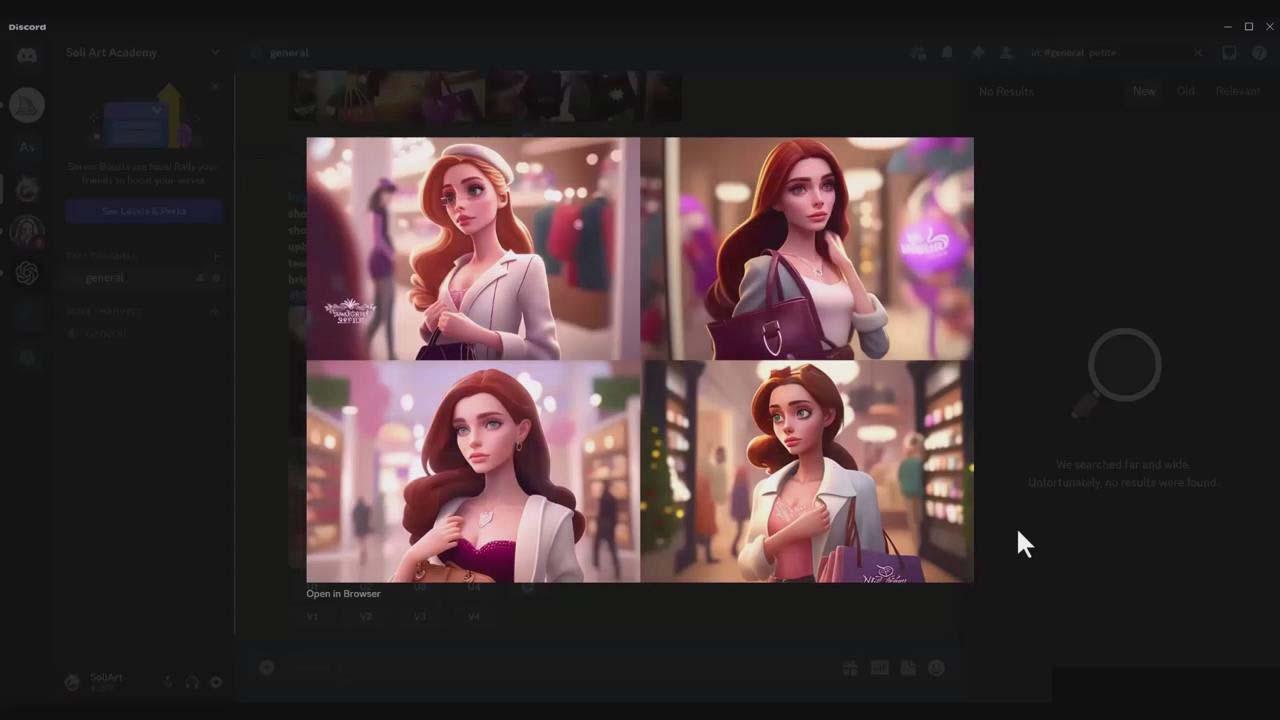 图片[5]-掌握 MidJourney V5 AI + ChatGPT创建一致的角色设计图像-22节课-中英字幕-海旭网创